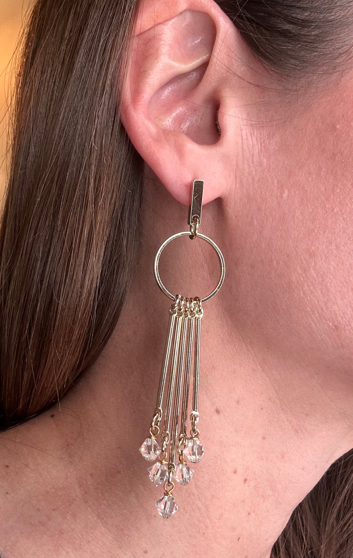 L GEORGE DANGLE BY THE SEA EARRINGS