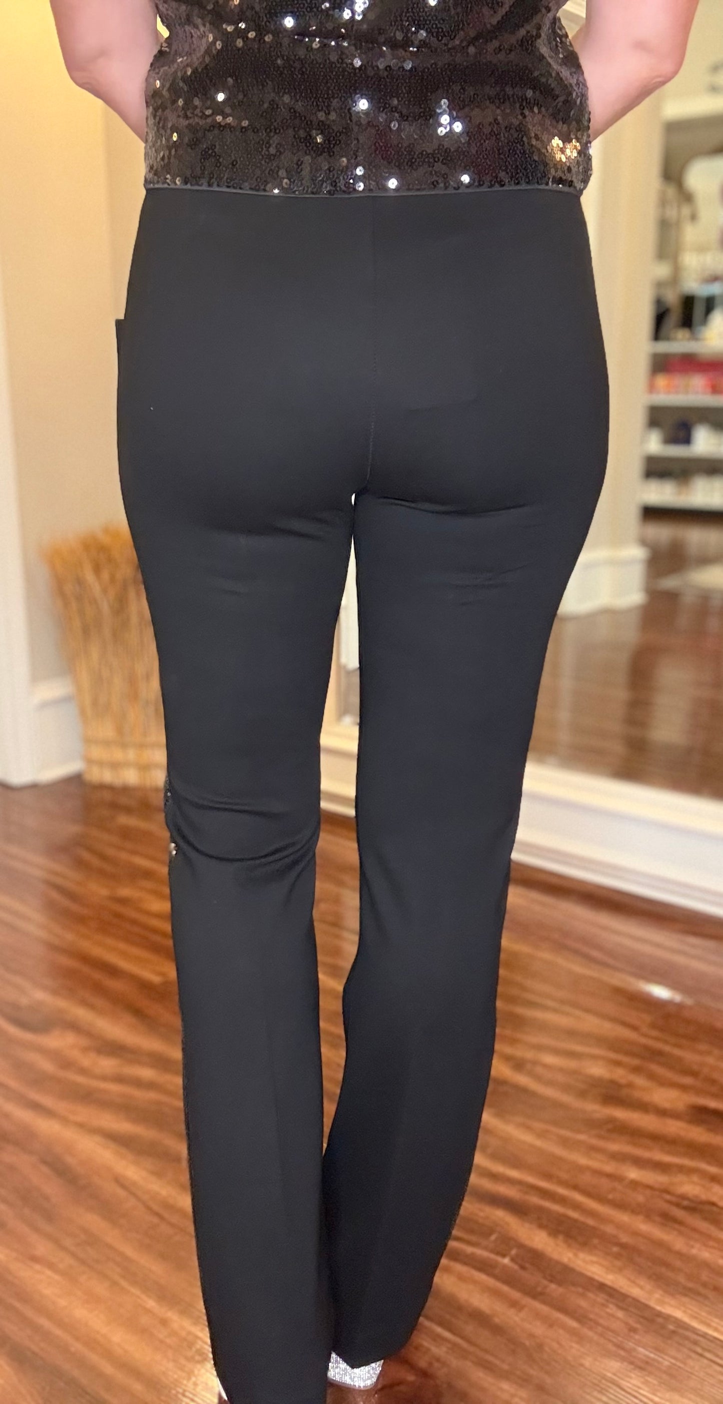 LYSSE ELYSSE SEQUIN EMBELLISHED PANT 10.21