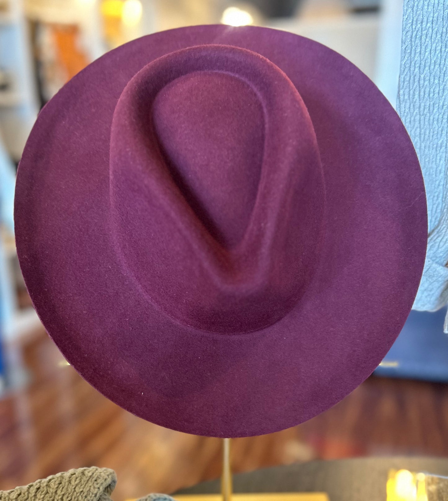 STIFF BRIM RANCHER HAT-100% AUSTRALIAN WOOL