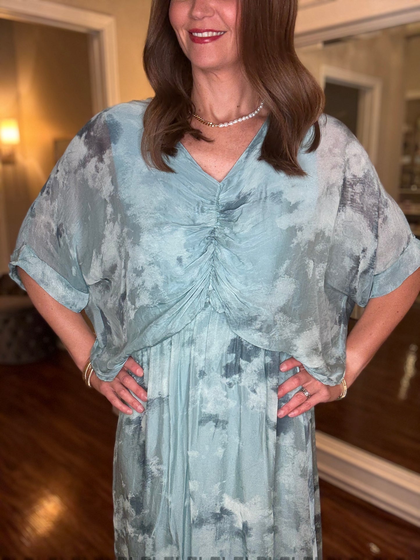 LOOK MODE T/D SILK DRESS (multiple colors) 5.28