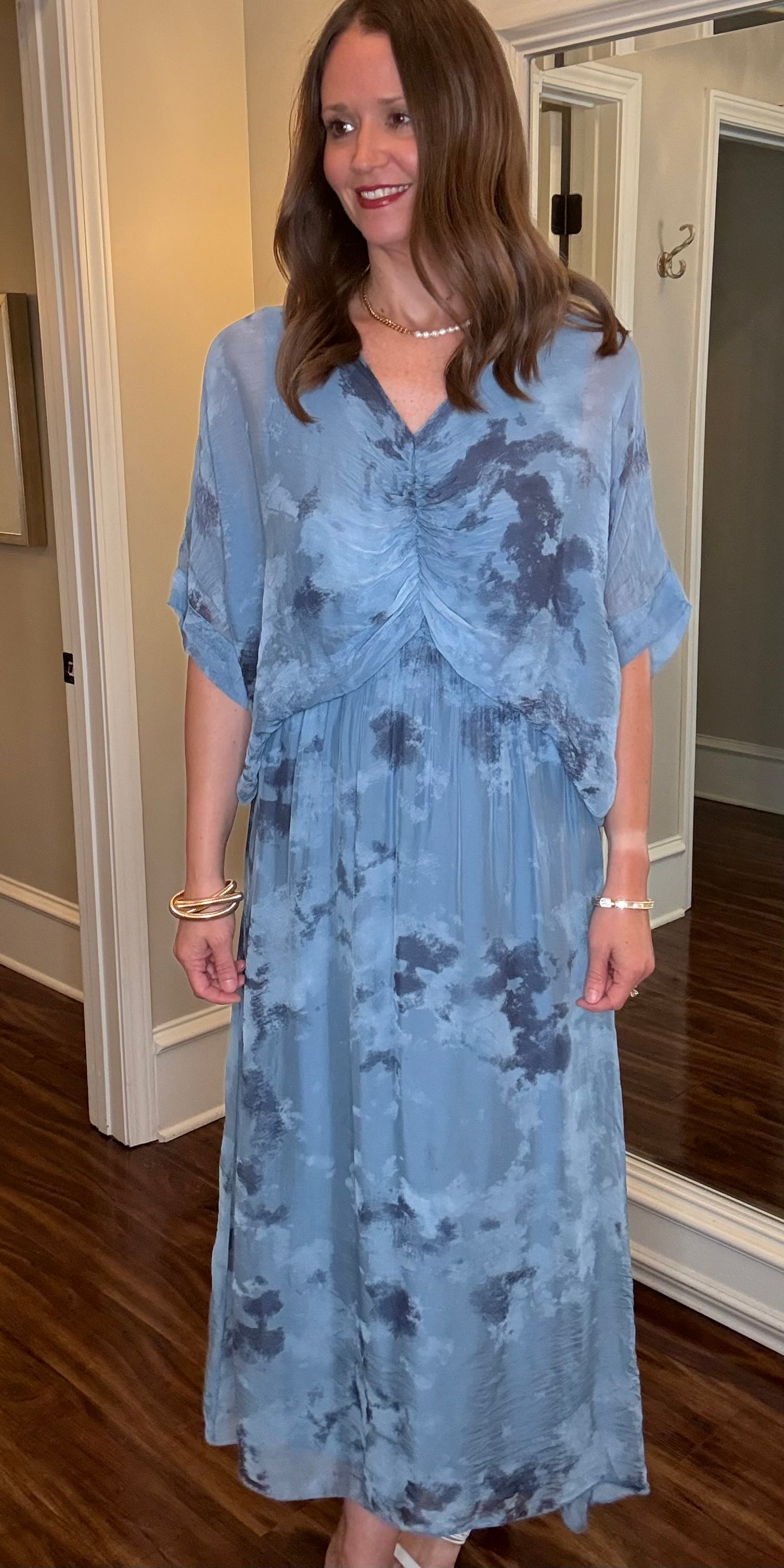 LOOK MODE T/D SILK DRESS (multiple colors) 5.28