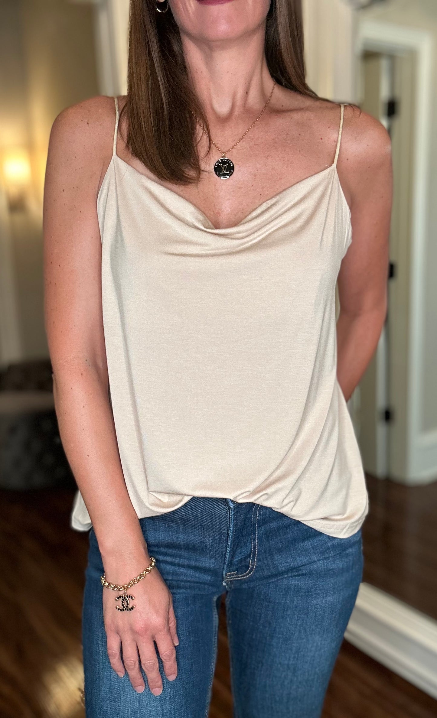 POL KNIT CAMI