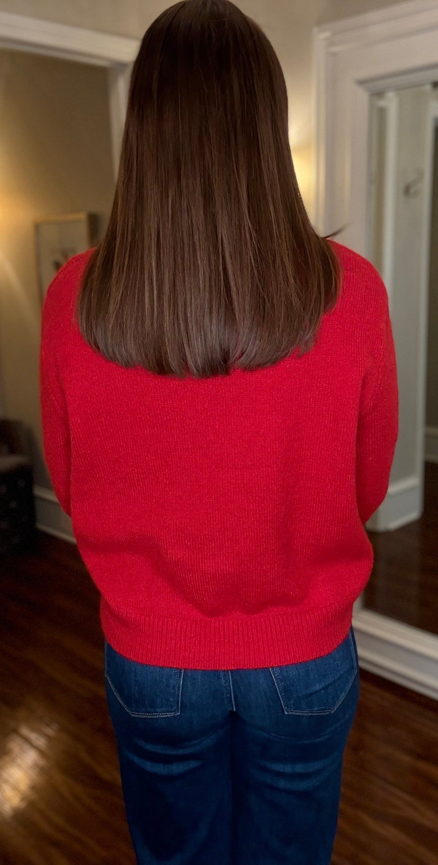 HEART STITCHED SWEATER 12.22