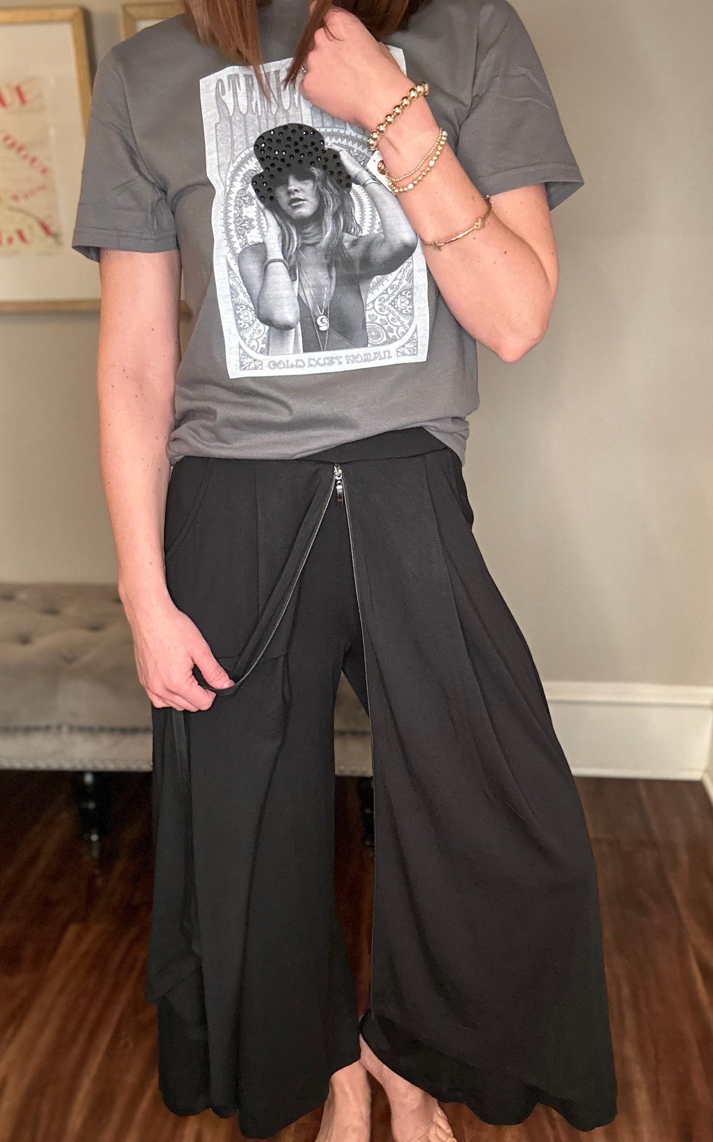 Free 2 Be Stevie Nicks Bling Tee