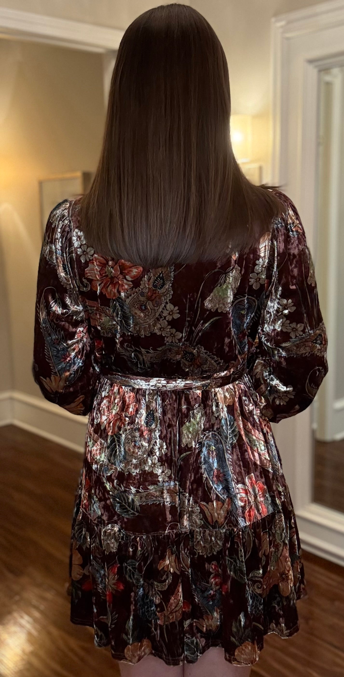 JODIFL PAISLEY DRESS 10.30