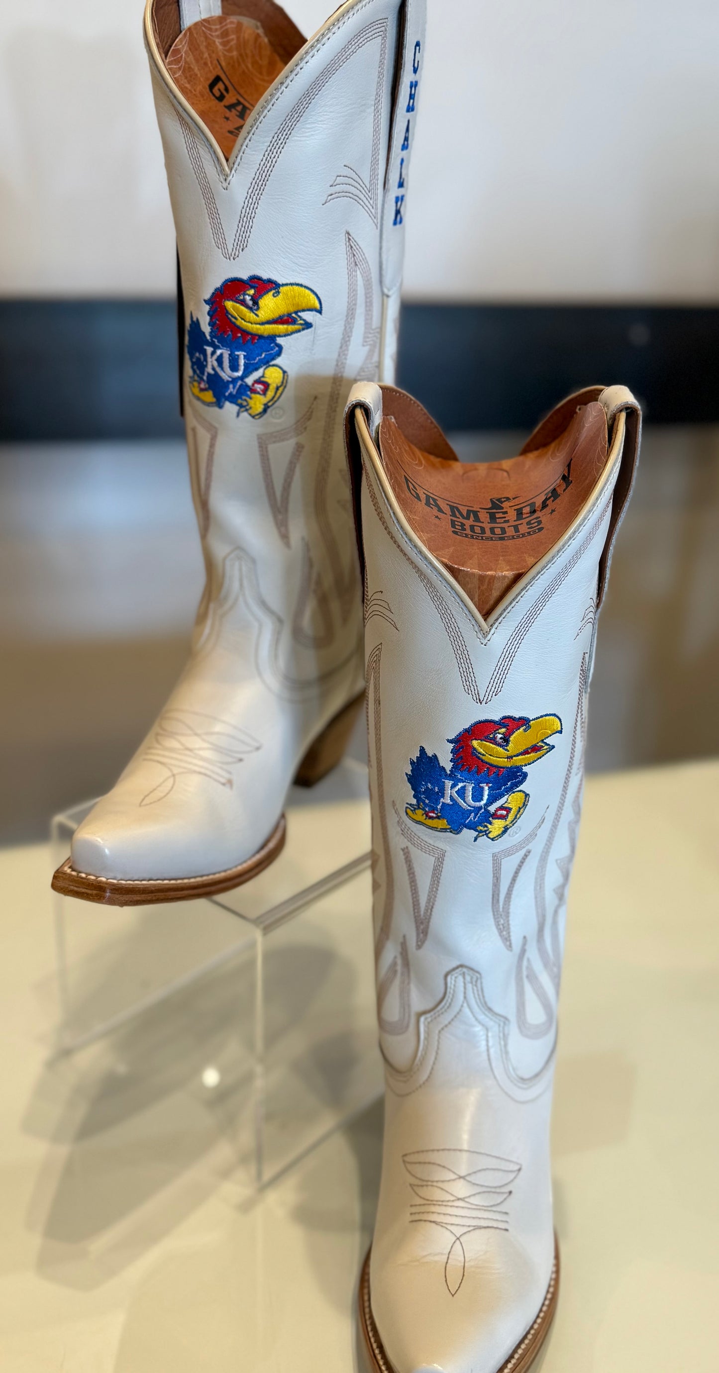 GAMEDAY WOMEN'S WESTERN BOOT-KU JAYHAWKS