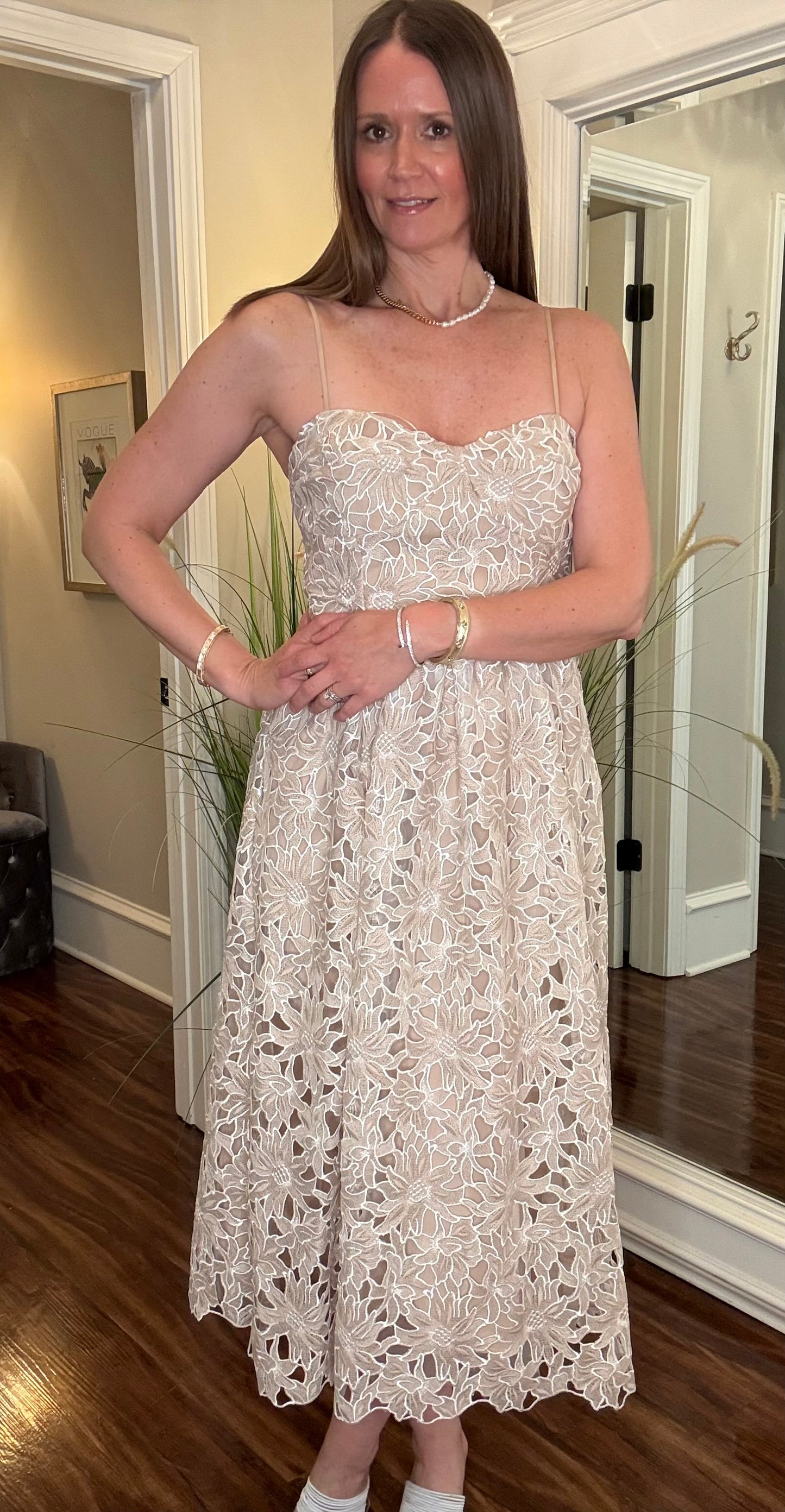 LUCY PARIS MONA LACE DRESS 4.30