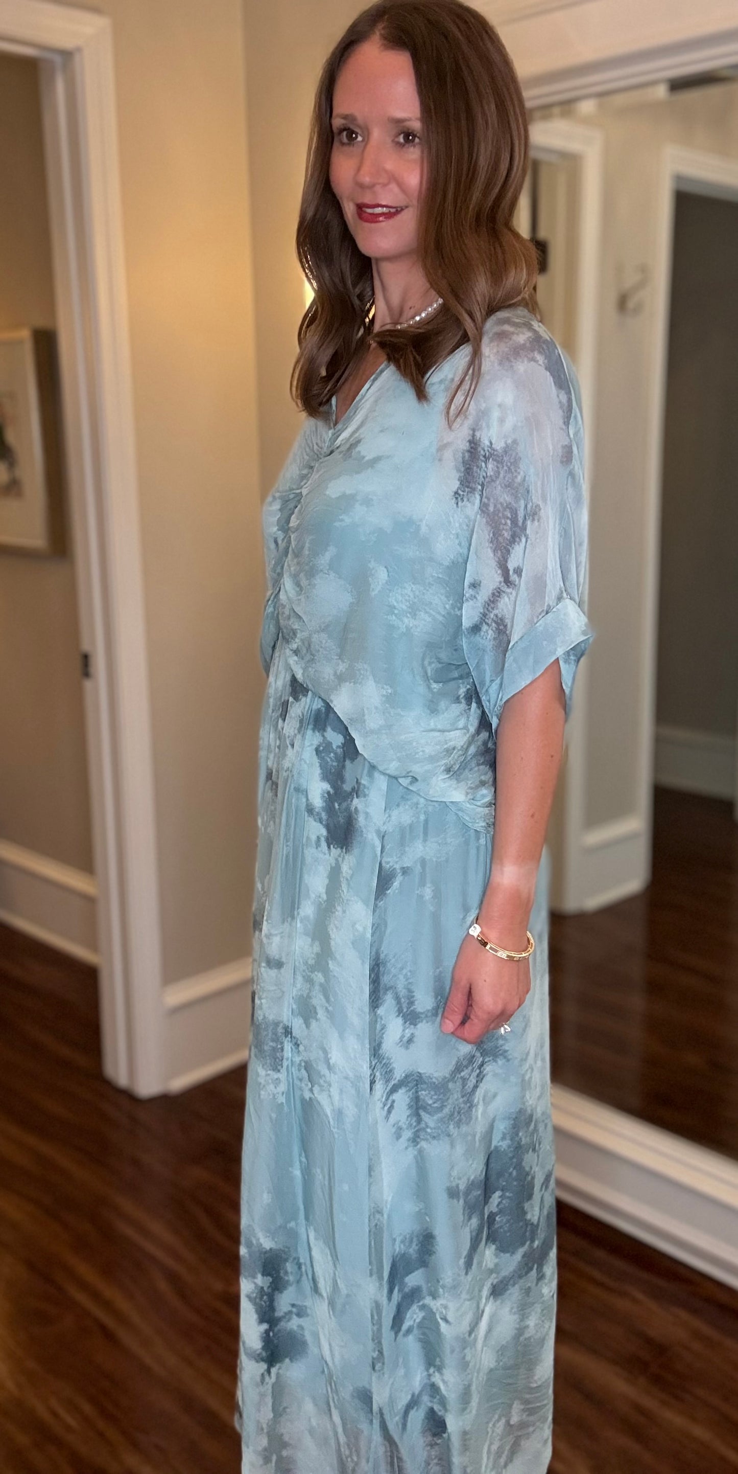 LOOK MODE T/D SILK DRESS (multiple colors) 5.28