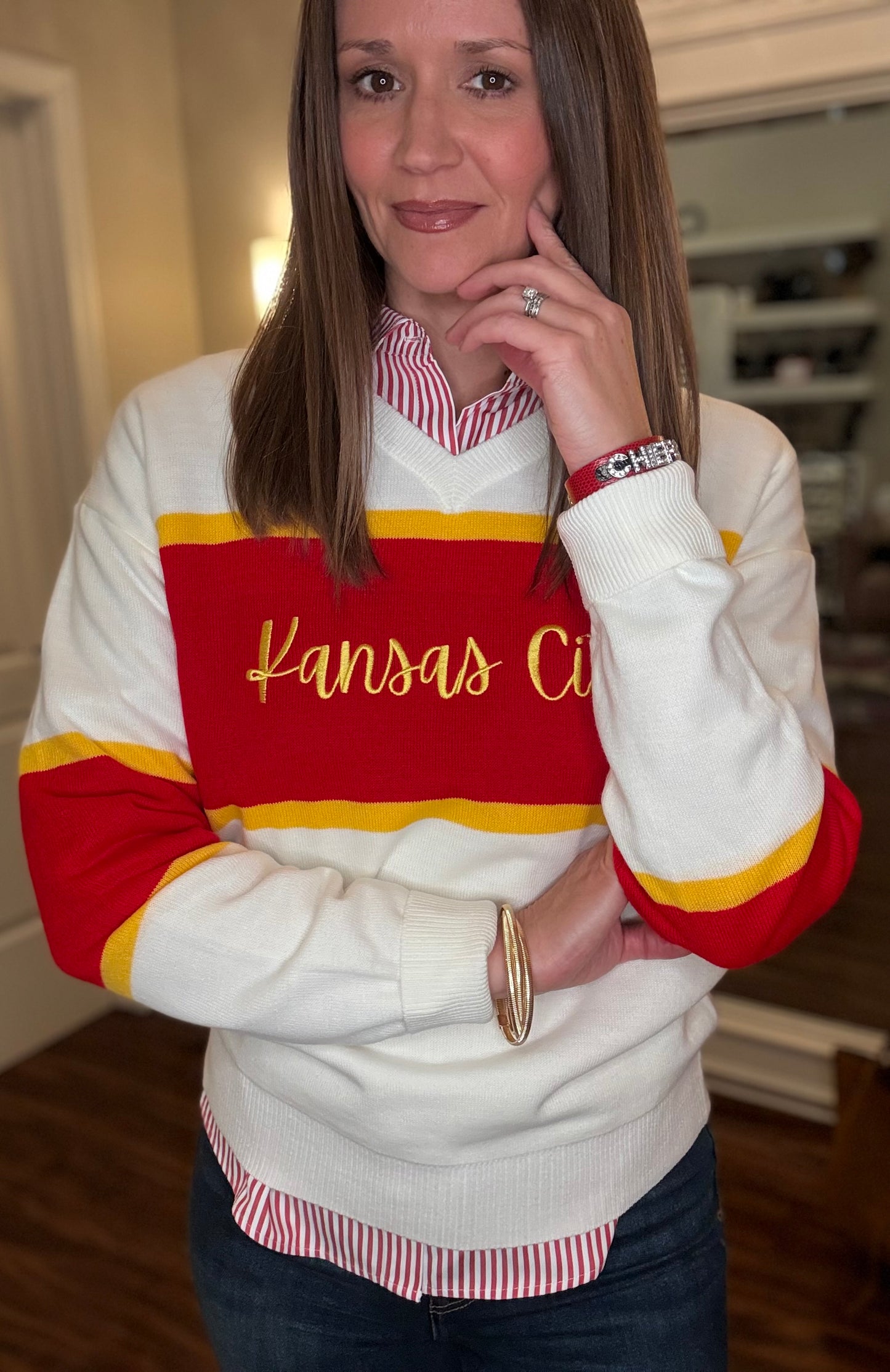 KC VARSITY SWEATER 11.8
