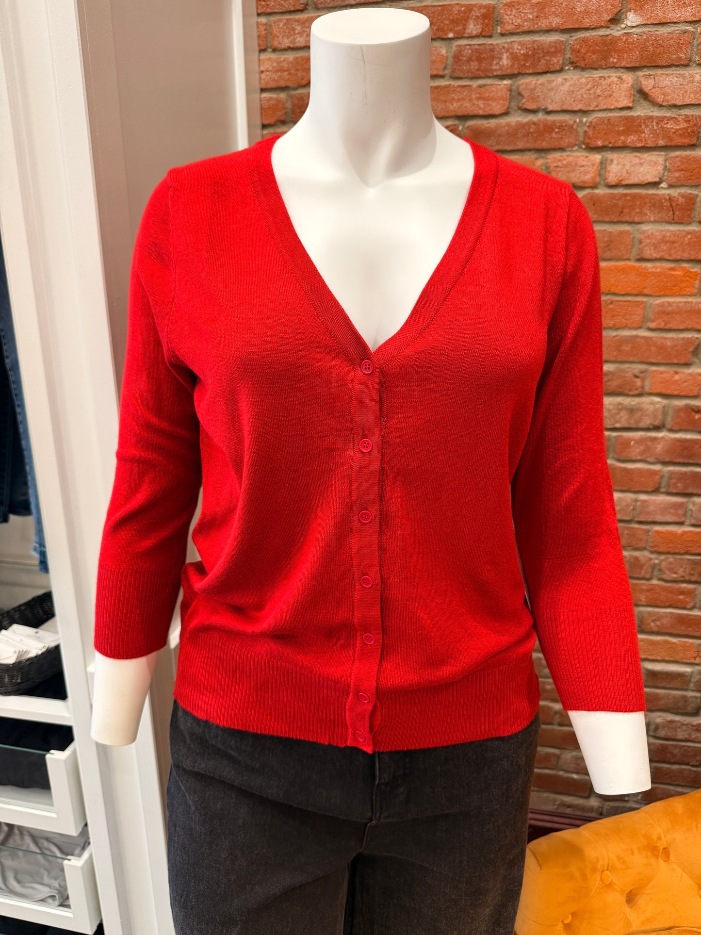 EXTENDED SIZE CARDIGAN SWEATER 7.24