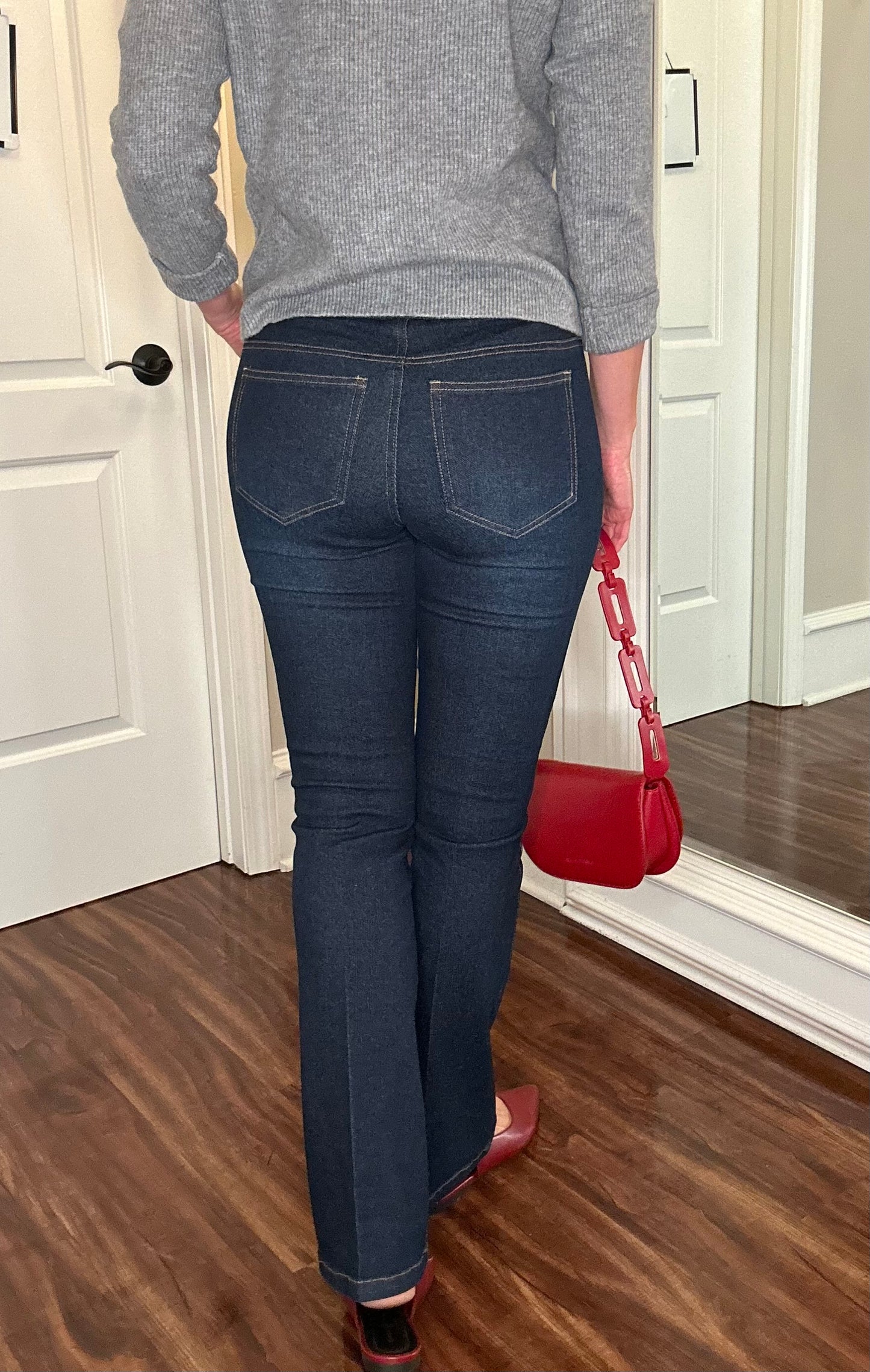 SLIMSATION FLARE LEG JEAN WITH POCKETS 9.24