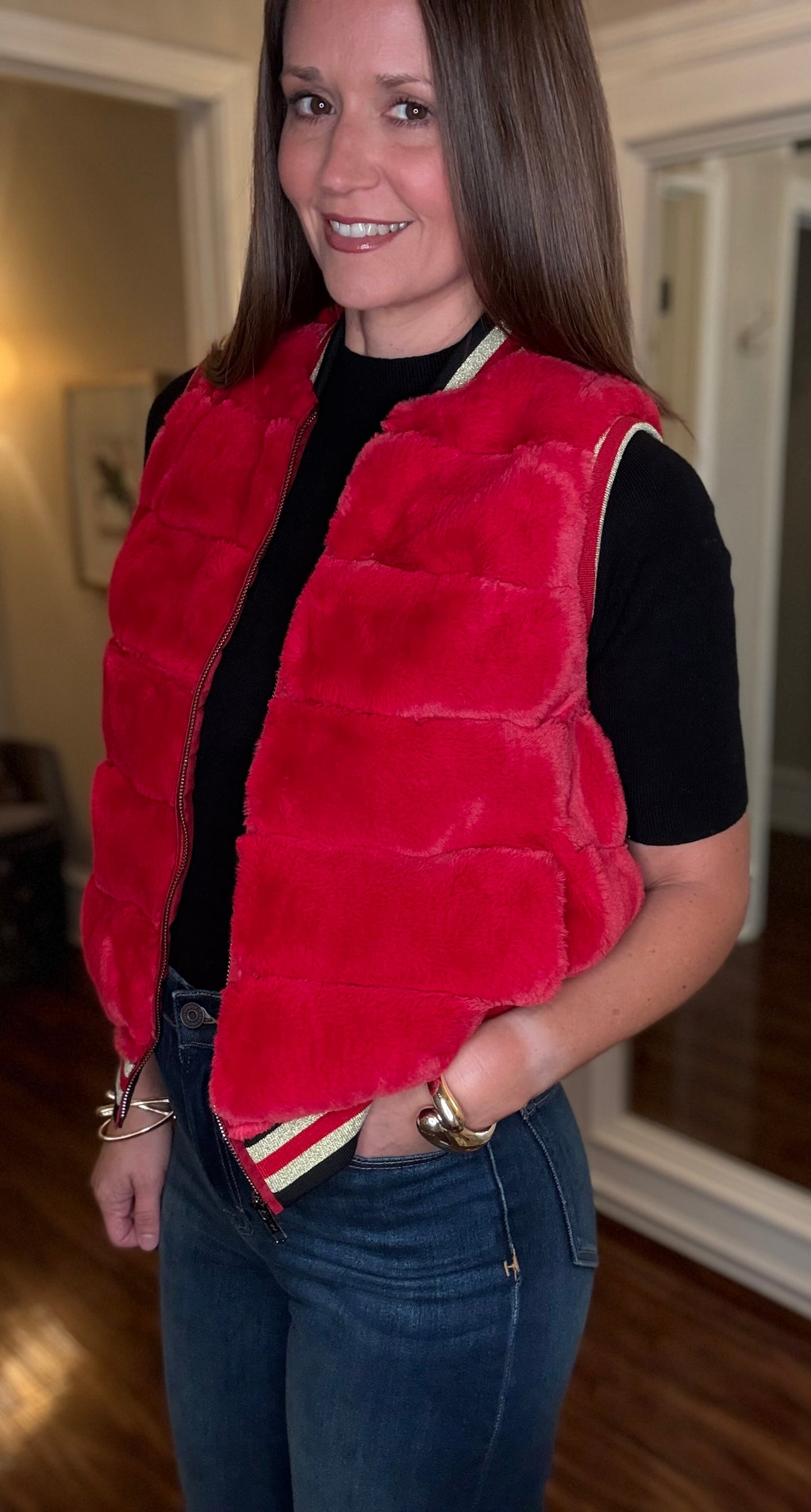 FURIOUS FUR COLLEGIATE VEST 10.10