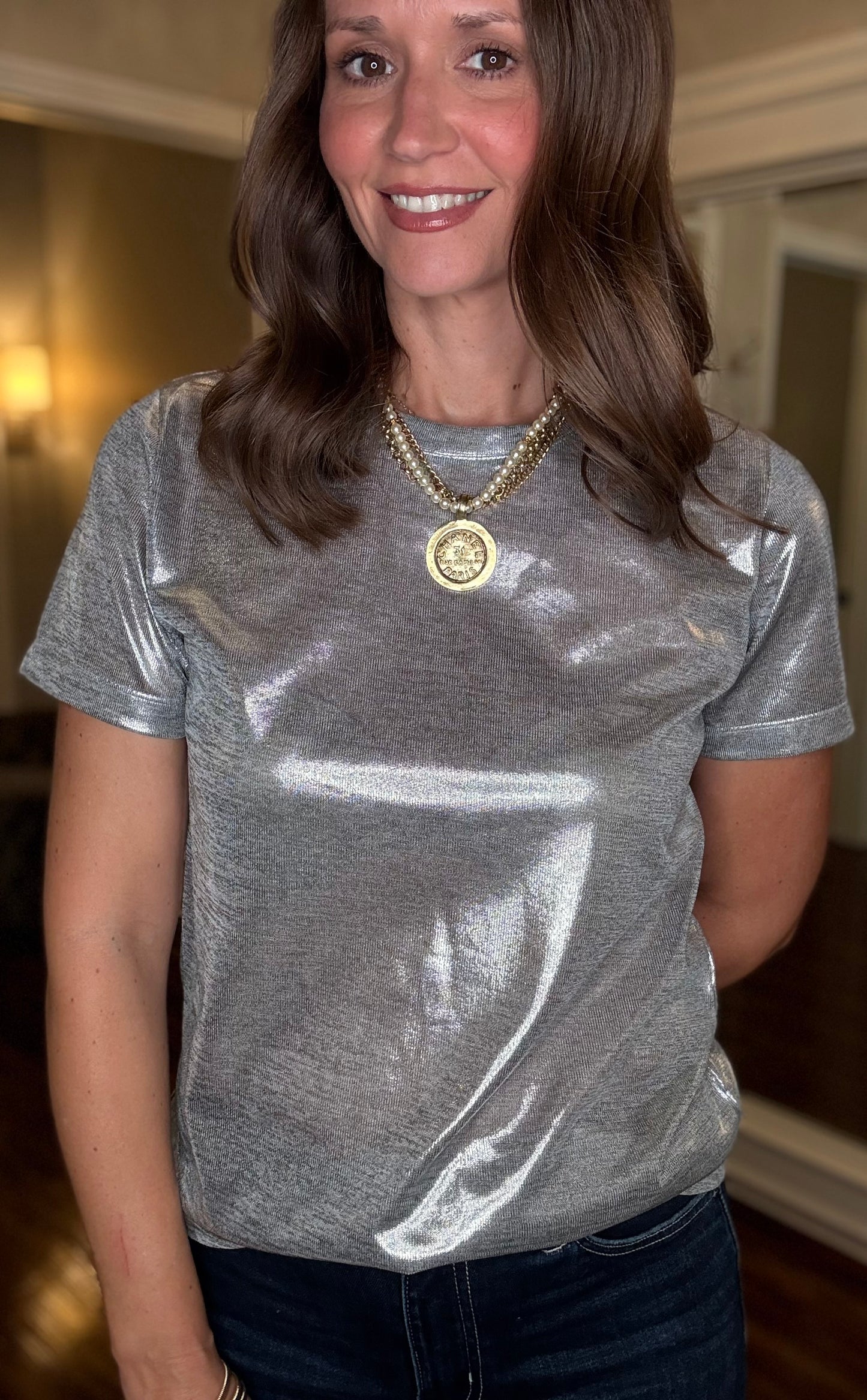 VELVET HEART LIQUID METAL TOP (multiple colors) 10.13