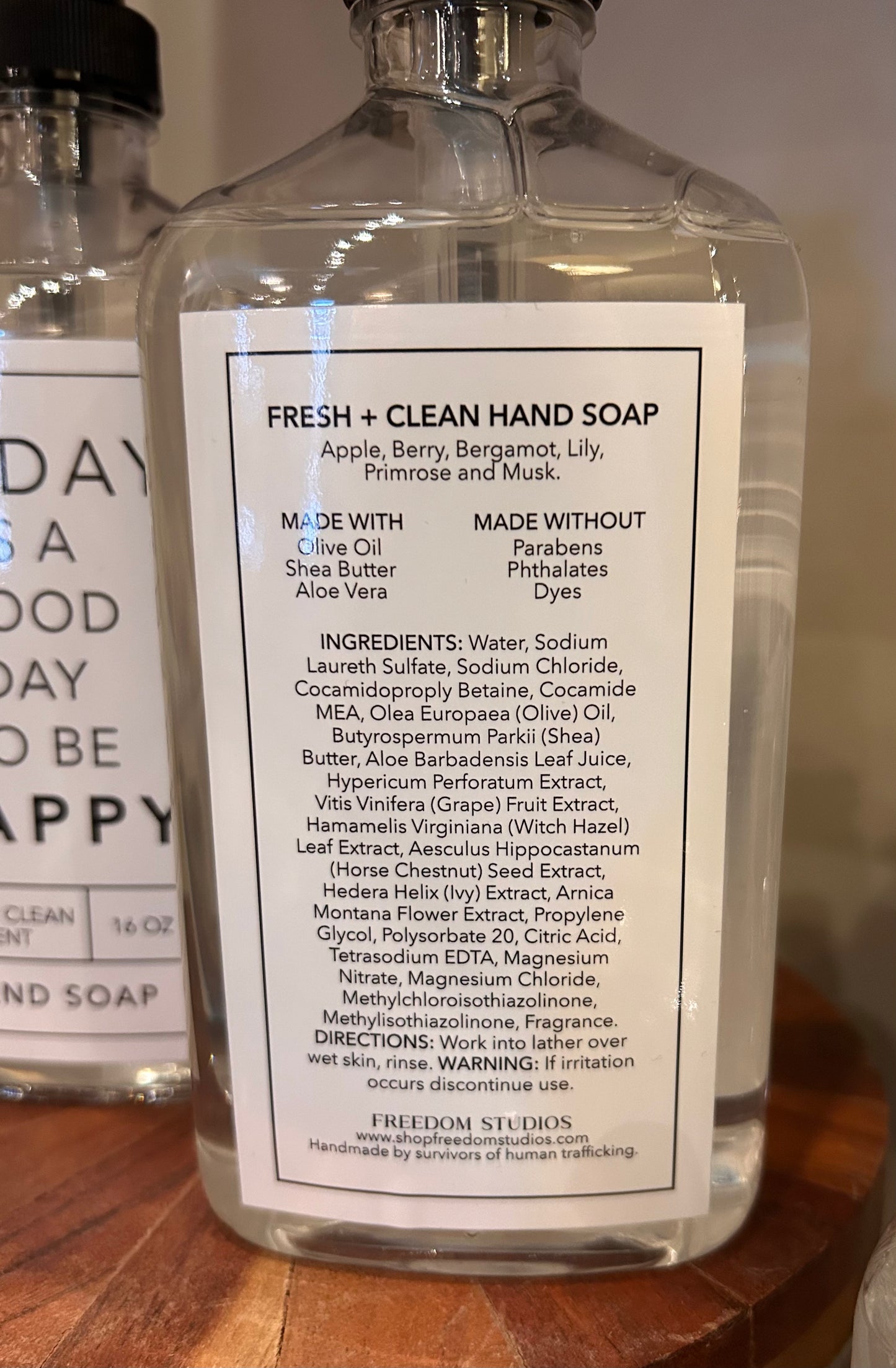 FREEDOM STUDIOS HAND SOAP 16OZ