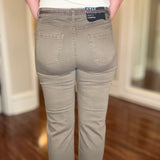 FDJ CHRISTINA STRAIGHT LEG - OLIVE 7.25
