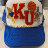KU PATCH TRUCKER HAT 11.14