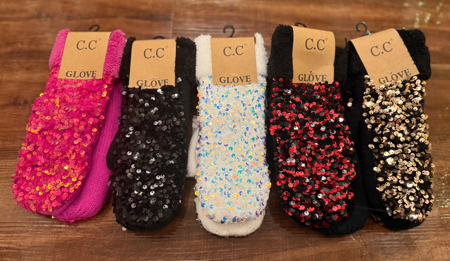 SPARKLE MITTENS 8.20