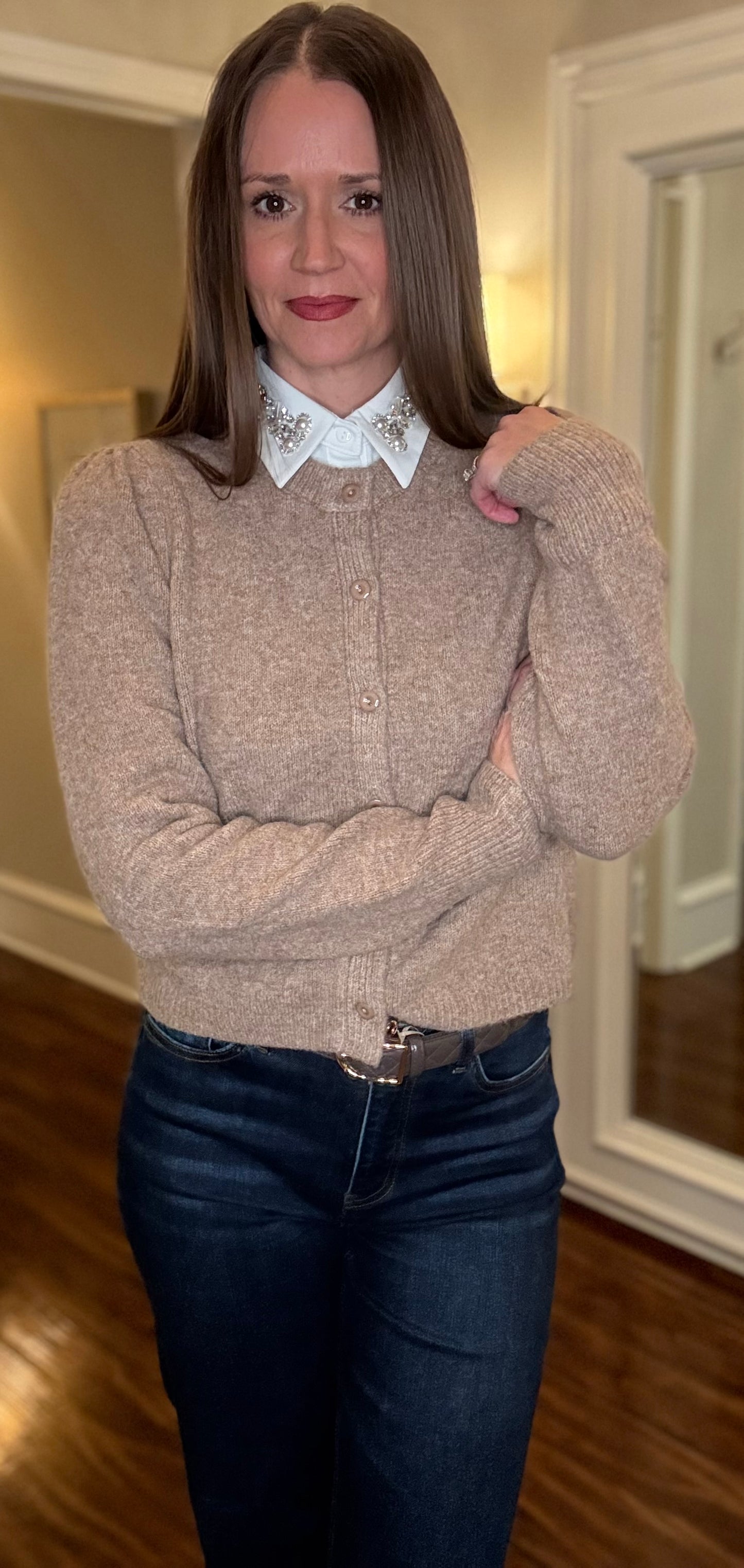 PUFF SLEEVE CARDIGAN (multiple colors) 11.24