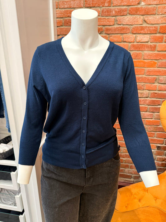 EXTENDED SIZE CARDIGAN SWEATER 7.24