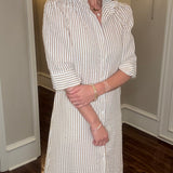 AAPPARELLA STRIPED DRESS 4.21