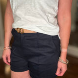 GLAM PINTUCK SHORTS 6.16