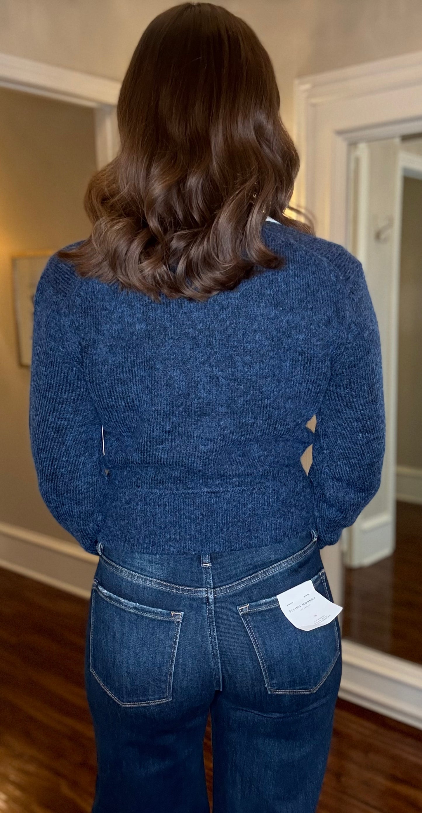 RD INTERNATIONAL DARLROS WRAP SWEATER 9.4
