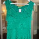 SILK RUFFLE DRESS (multiple colors)