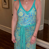 TIE SHOULDER SWIMSUIT WITH WRAP 3.13