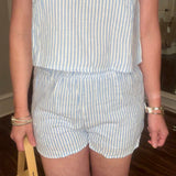 MEET ME IN SANTORINI BLUE GAUZE SET 3.25