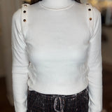 MOLLY BRACKEN L/SLV CREW SWEATER 9.21