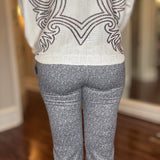 LYSSE ELYSSE HERRINGBONE PANT 9.15
