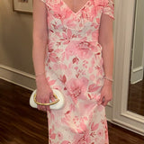 FLORAL CHIFFON DRESS 3.2