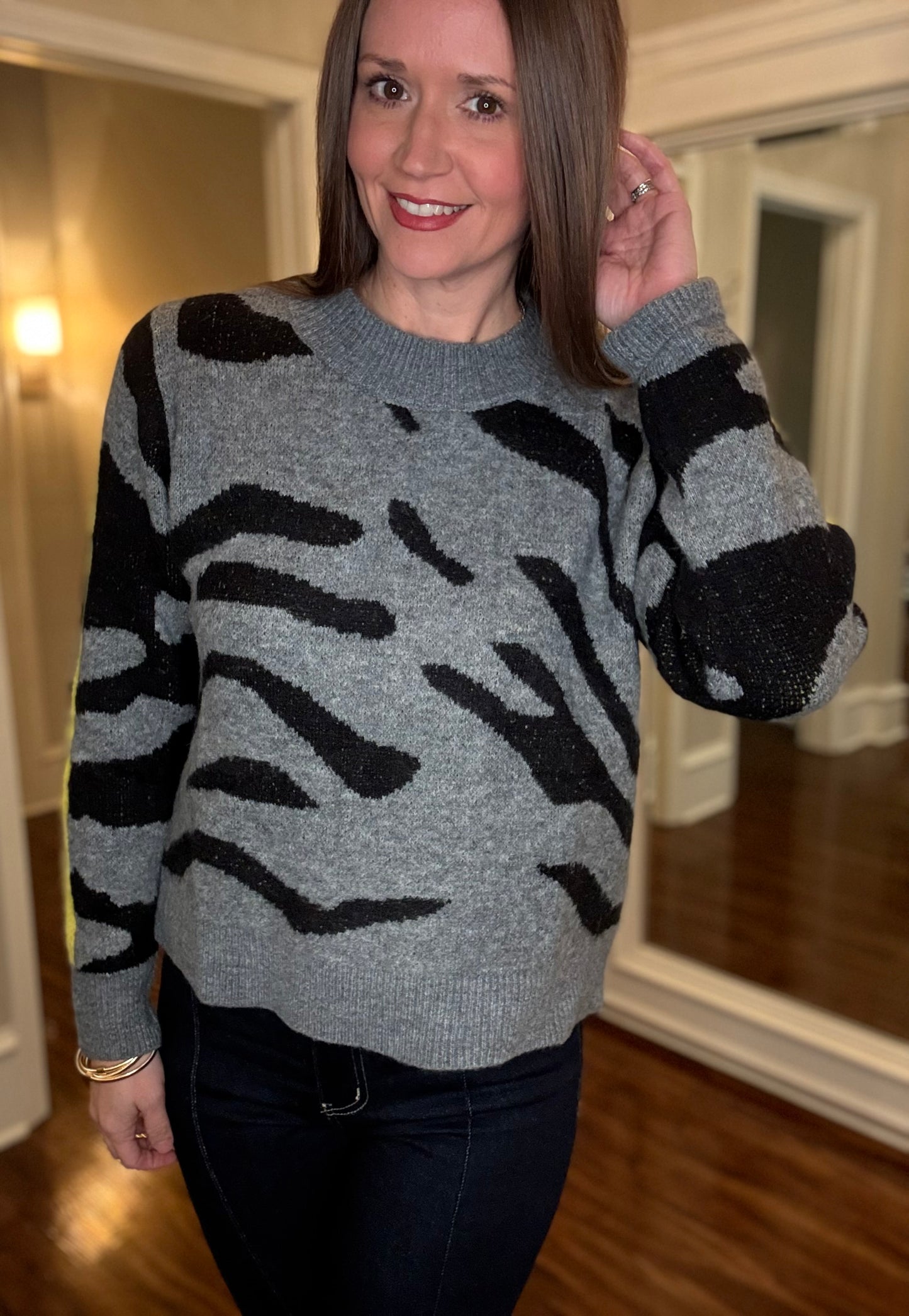 THML ANIMAL CREW SWEATER 11.21