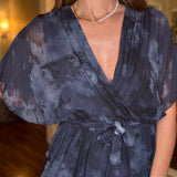 LOOK MODE DETAILED SILK DRESS 5.28