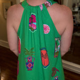 SUGAR LIPS KELLY GREEN MAXI DRESS 2.3