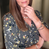 VELVET HEART ANTHEA CAMO FLORAL TOP 8.1