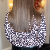 LEOPARD MOCK NECK TOP 9.30