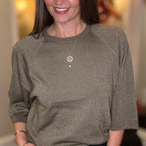 DEX GLITTER SWEATER TOP 10.12