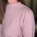 MOLLY BRACKEN LONG SLEEVE KNITTED SWEATER 8.18