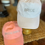 Bridal party baseball hat