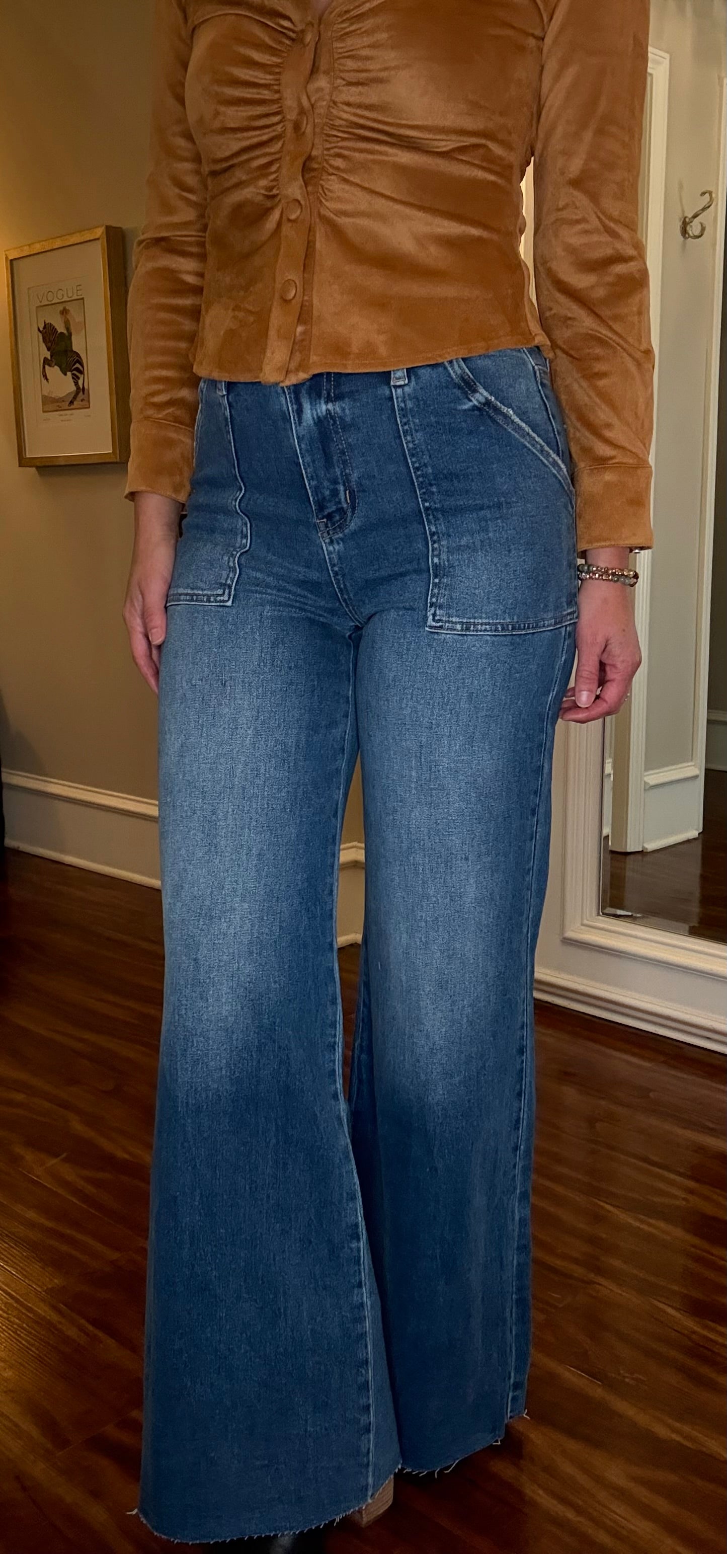BAYEAS HIGH RISE WIDE LEG 9.30