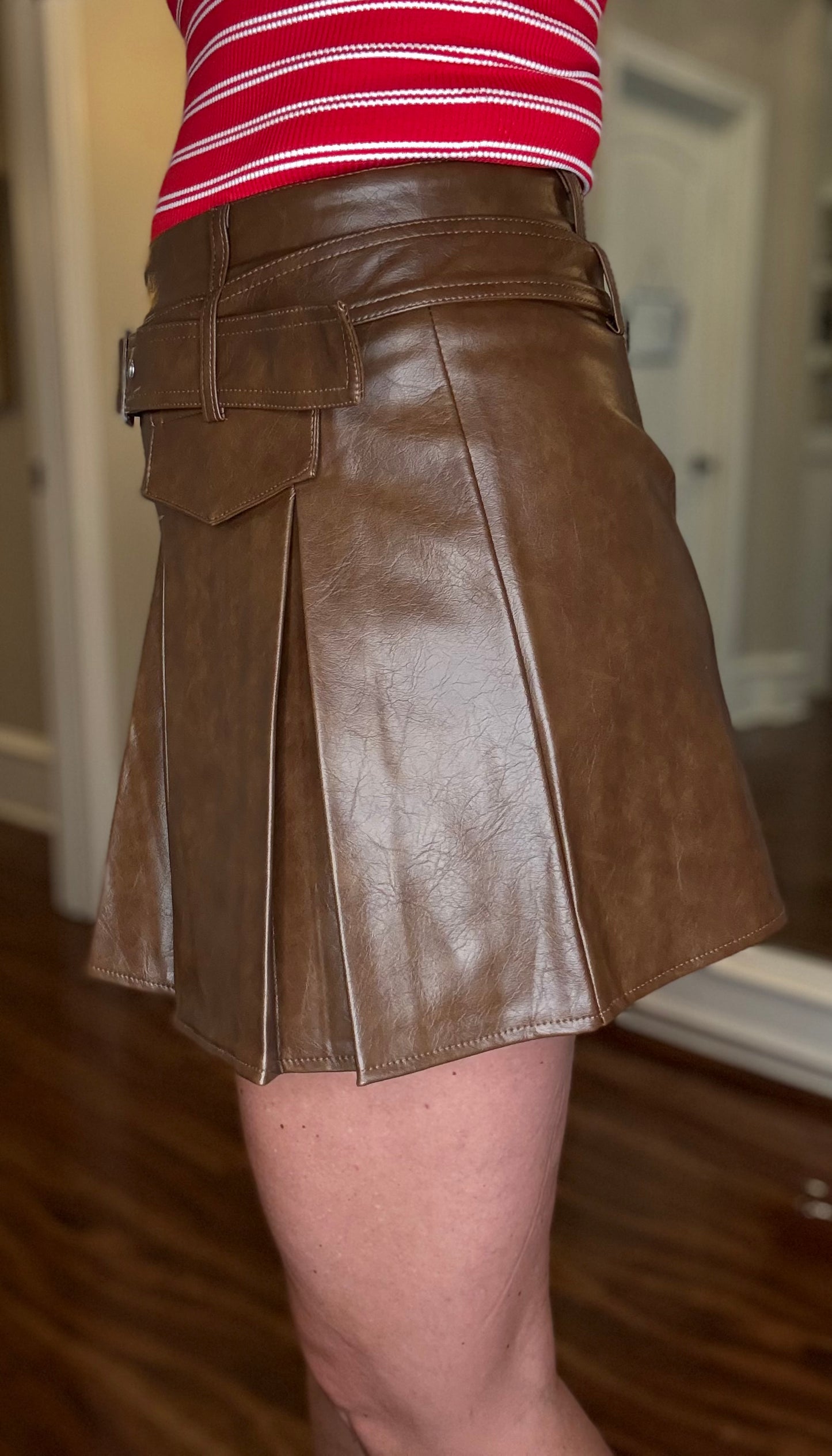 POCKET PLEATED SKORT 8.1