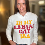 IN MY KC ERA CROPPED HOODIE