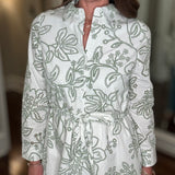 MARY SQUARE SARAH LACECAP DRESS 6.16