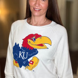 CUSTOM KU JAYHAWK SWEATER 8.21