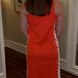 AUGUST APPAREL RIC RAC MIDI DRESS 2.5