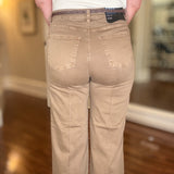 FDJ OLIVIA WIDE LEG JEAN - MAPLE 7.25