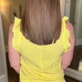 THML YELLOW RUFFLE TOP 4.1