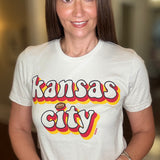 KC RETRO CREW NECK TEE 8.17