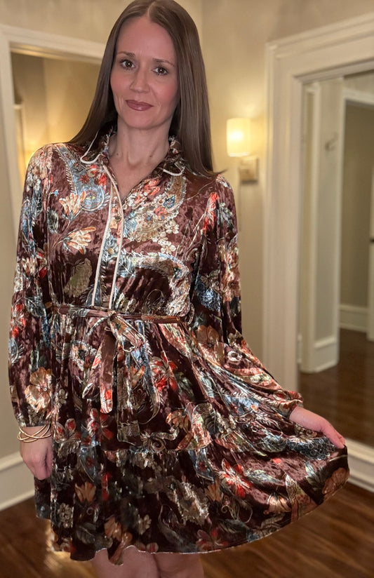 JODIFL PAISLEY DRESS 10.30